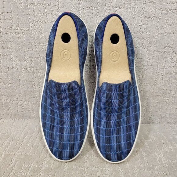 Rothy's The Sneaker Women's Size 9.5 US Black Honeycomb Textile Slip On Shoes - Picture 1 of 11